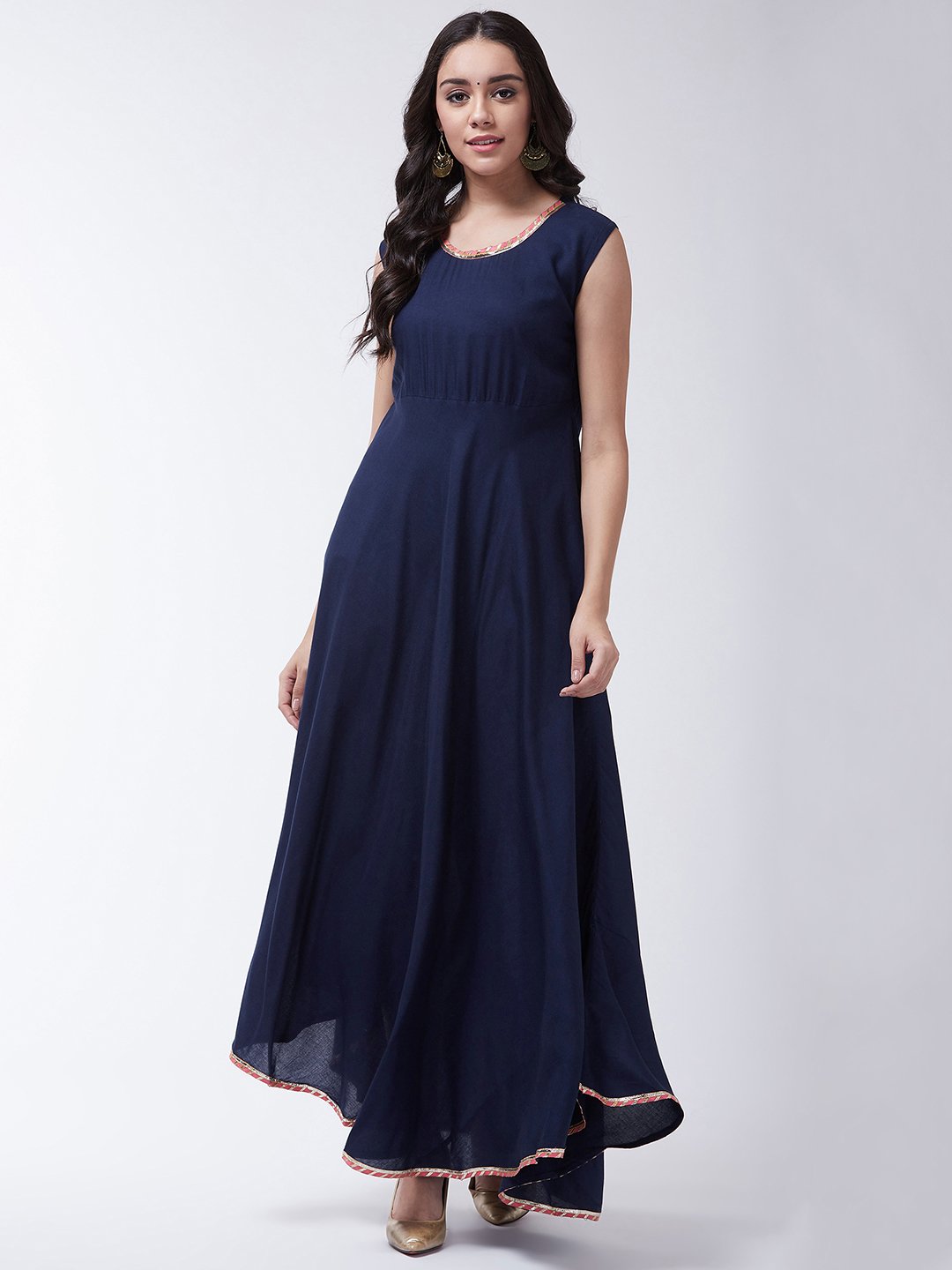 Gotta Work Navy Blue Dress With Jacket InWeave