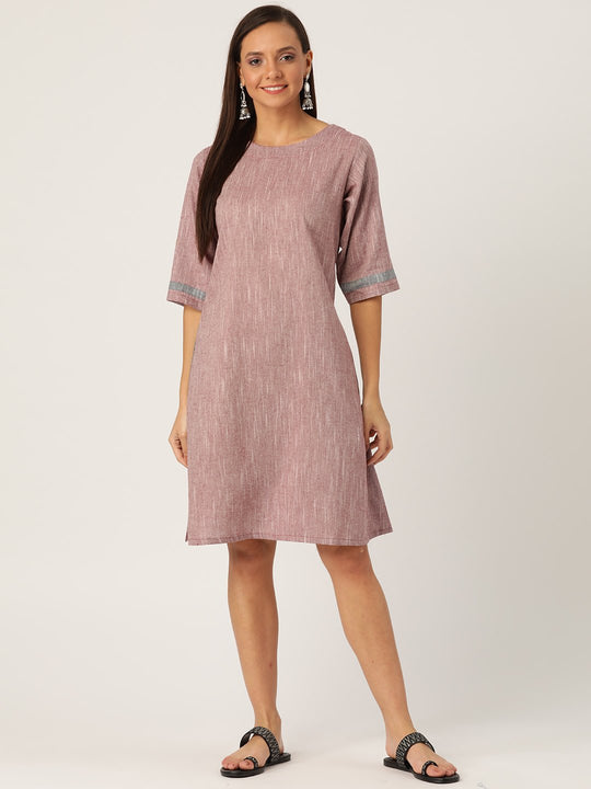 LIGHT BRANDY DRESS