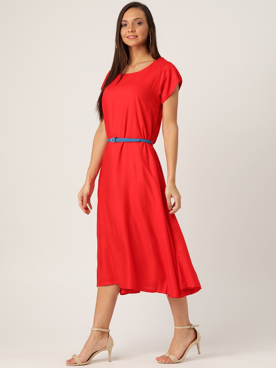 Red Dress Blue Belt