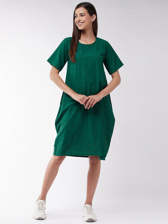 Green Chambray Dress