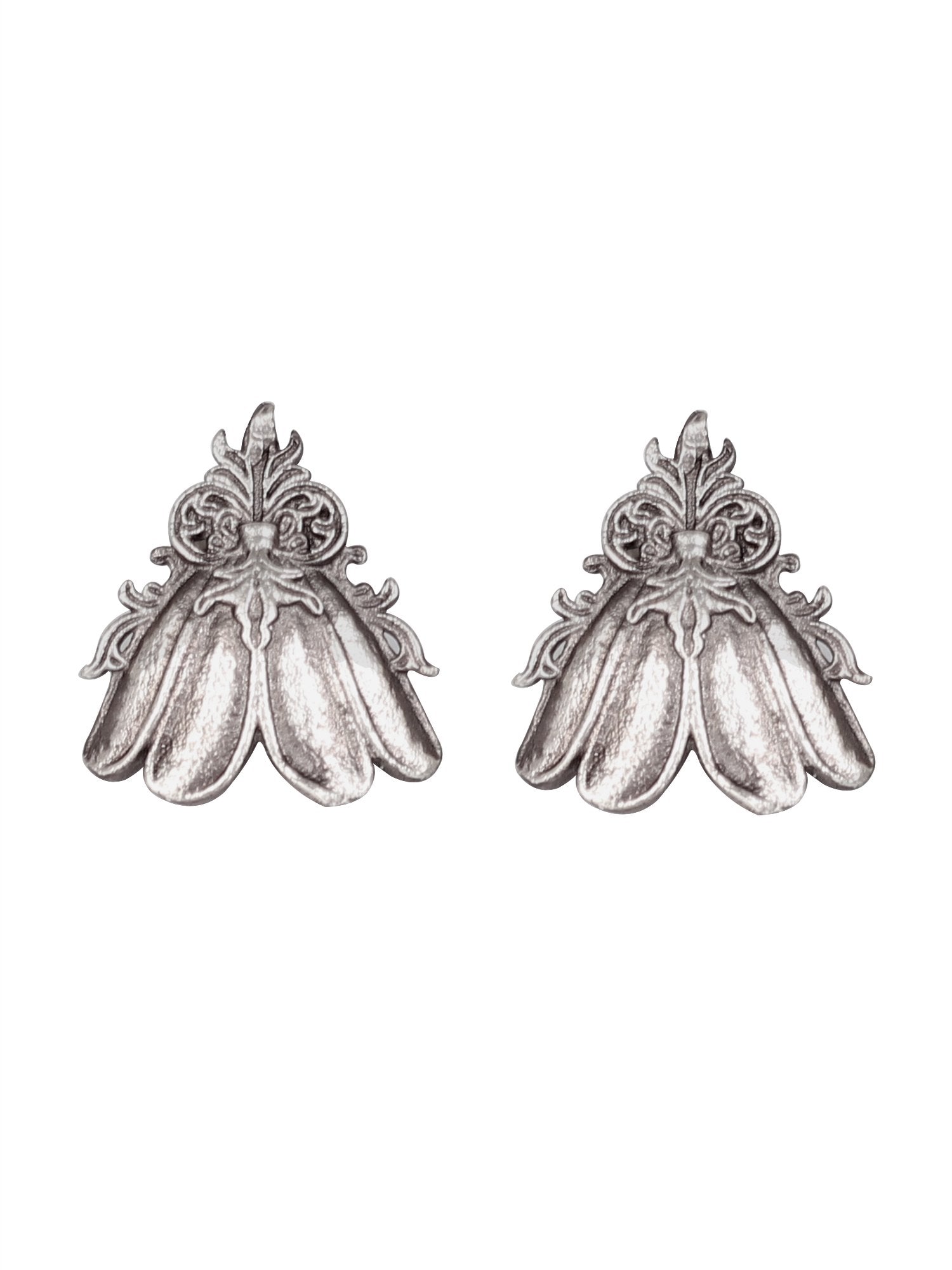 Victorian Style Studs In German Silver