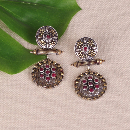 Tribal Handmade Earings In German Silver