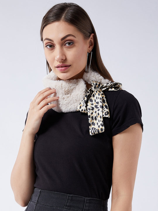 Cream Fur Neckpiece