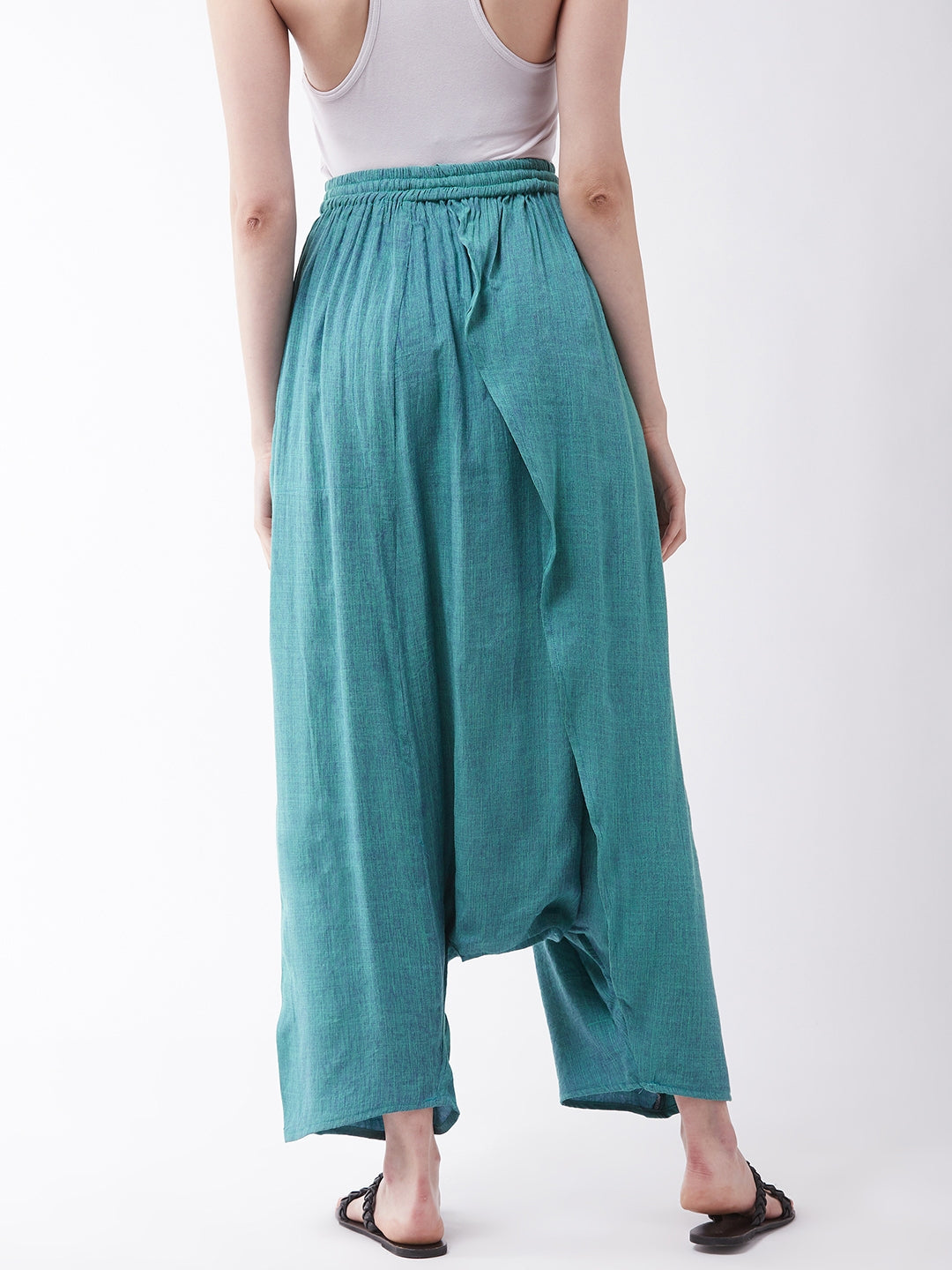 Teal Blue Harem Pant