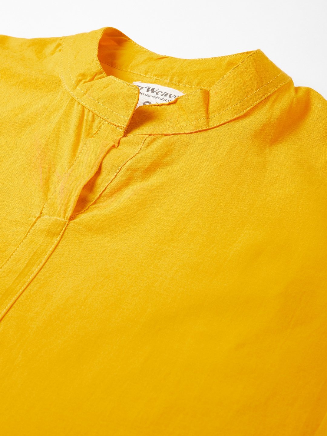 Mustard Maroon Kurta With Patch Pocket Palazo Set