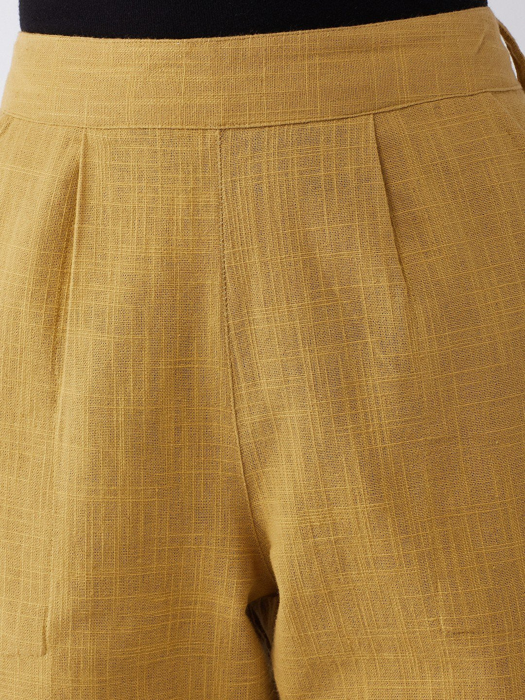 Leaf Gold Silver Print Kurta Set