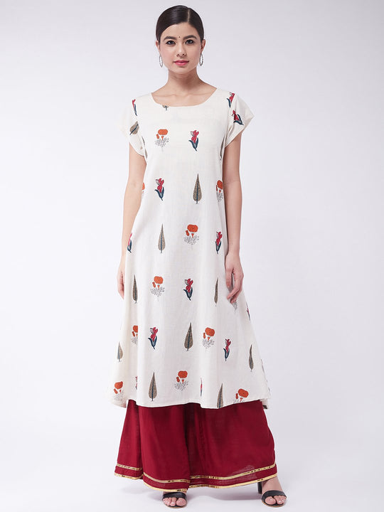 Muria Groovy Kurta Set With Palazzo