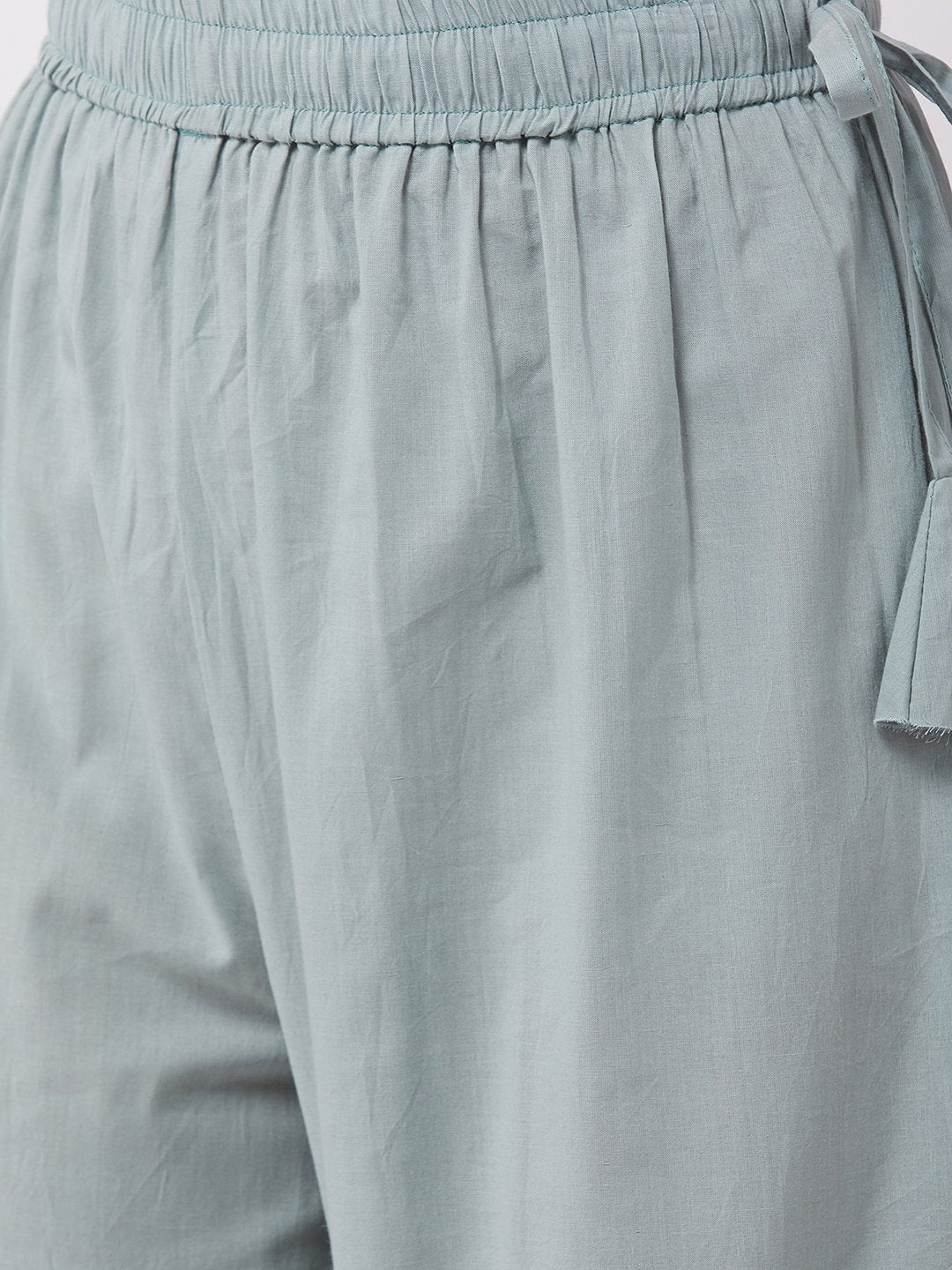 Teal Green Kurta Sharara Set