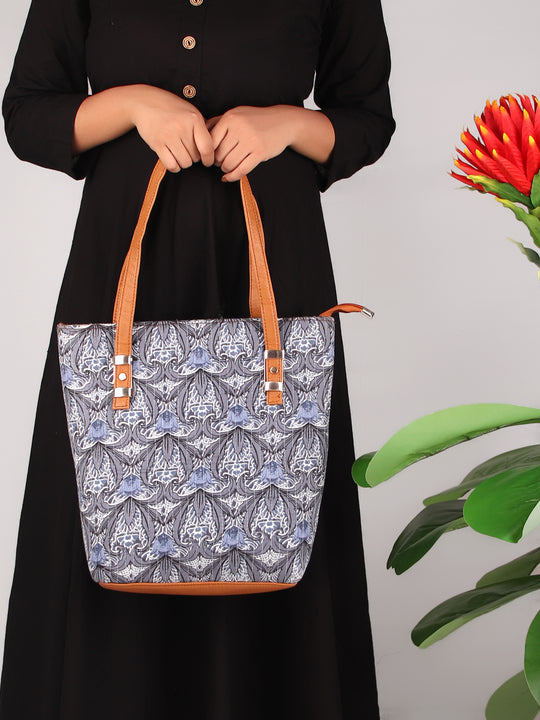 ABSTRACT PRINT TOTEBAG